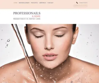 Professionails-AND-More.com(Nagelstudio) Screenshot