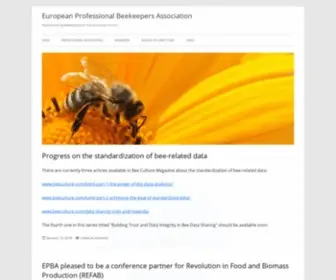Professional-Beekeepers.eu(Representing Beekeepers in the European Union) Screenshot