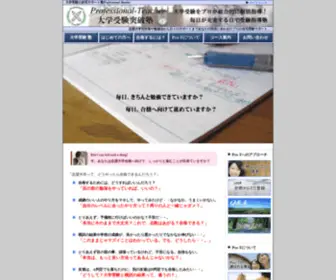 Professional-Teacher.com(大学受験) Screenshot