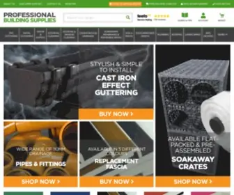 Professionalbuildingsupplies.co.uk(Professional Building Supplies) Screenshot