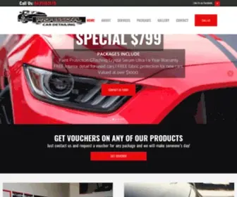 Professionalcardetailing.com.au(Professional car detailing) Screenshot