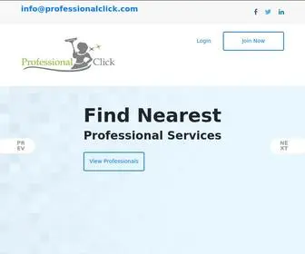Professionalclick.com(Dubai Directory of Cleaner) Screenshot