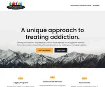 Professionalcounselingcenters.com(Professional Counseling Center) Screenshot