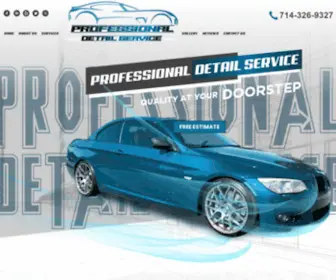 Professionaldetailservice.com(Professionaldetailservice) Screenshot