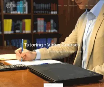 Professionalexamtutoring.com(Series 7 tutor nyc (sie and cfa tutor too) Screenshot