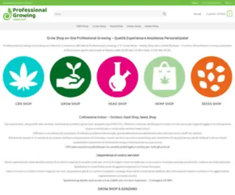 Professionalgrowing.com(Grow Shop on) Screenshot