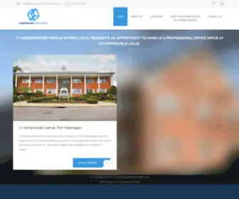 Professionalofficerental.com(Professional Office Rental) Screenshot