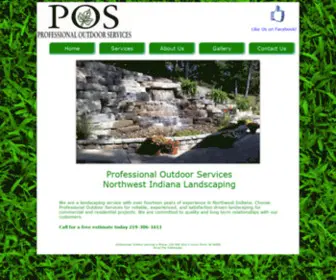 Professionaloutdoorservices.com(Professional Outdoor Services) Screenshot