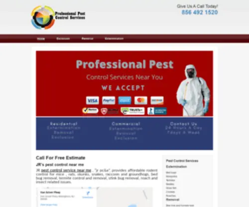 Professionalpestcontrolnearme.com(Pest Control Services Near Me) Screenshot