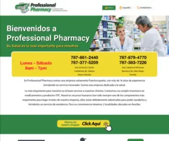 Professionalpharmacypr.net(Puerto Rico (PR)) Screenshot