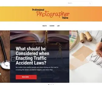 Professionalphotographertheme.com(Professional Photographer Theme) Screenshot