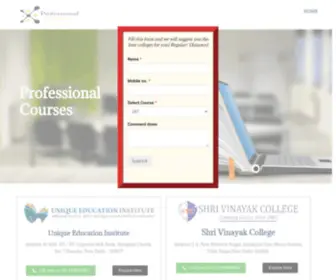Professionalscourses.in(Professionalscourses) Screenshot