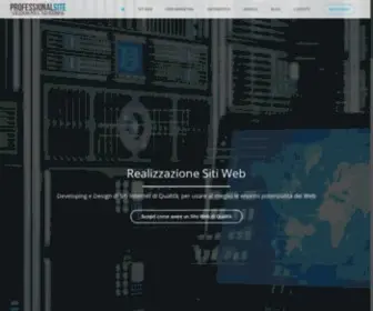 Professionalsite.it(ProfessionalSite Web Agency) Screenshot