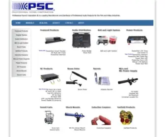 Professionalsound.com(PSC) Screenshot