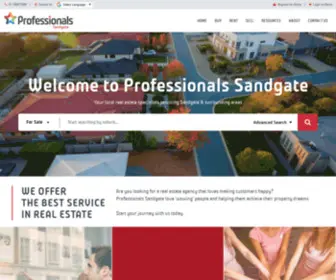 Professionalssandgate.com.au(Professionals Sandgate) Screenshot