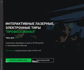 Professionaltir.ru(Тиры) Screenshot