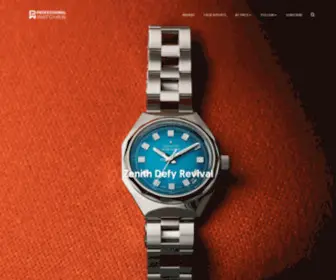 Professionalwatches.com(Professional Watches) Screenshot