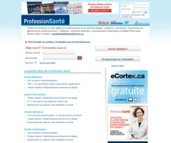 Professionsante.ca(Santé) Screenshot