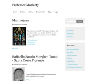 Professor-Moriarty.com(Professor Moriarty) Screenshot