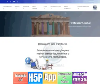 Professorglobal.com.br(Professor Global) Screenshot