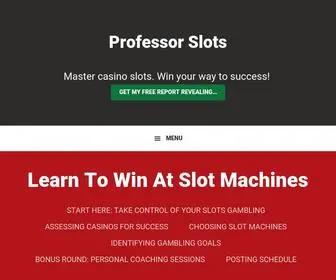 Professorslots.com(Professor Slots) Screenshot