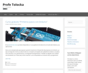 Profetolocka.com.ar(Profe Tolocka) Screenshot