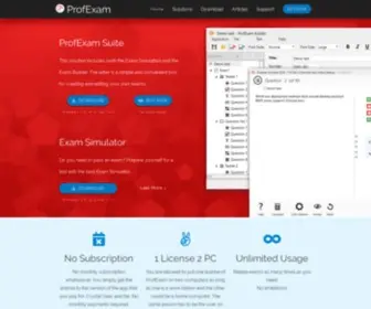 Profexam.com(Best Exam Self) Screenshot
