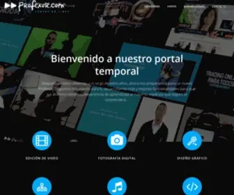 Profexor.com(Cursos) Screenshot