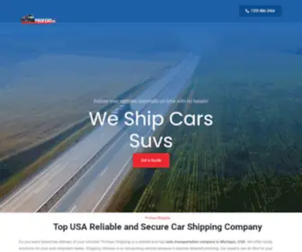 Profexoshipping.com(Profexo shipping is a reliable and fast auto transportation company in michigan) Screenshot