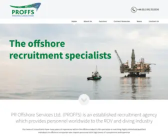 Proffshoreservices.com(PR Offshore Services) Screenshot