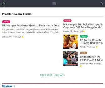 Profhariz.com(ProfHariz Digital Marketing Malaysia) Screenshot