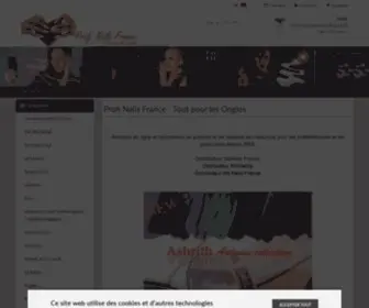 Profi-Nails-France.fr(Profi Nails France) Screenshot