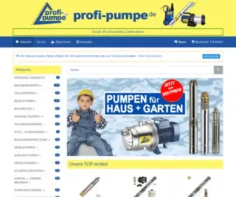 Profi-Pumpe.de(Ihr Online) Screenshot