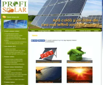 Profi-Solar.ro(Sistem panouri solare) Screenshot