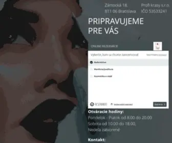 Profi-Studio.sk(Pripravujeme pre vás) Screenshot