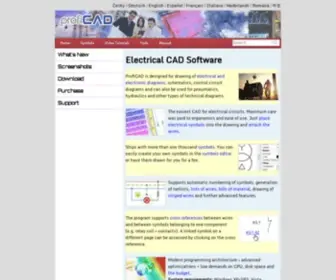 Proficad.com(Electrical CAD Software) Screenshot