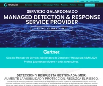 Proficio.es(An Industry Leading MDR Cybersecurity Provider) Screenshot