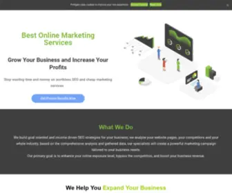 Profigain.com(Best Online Marketing Services) Screenshot