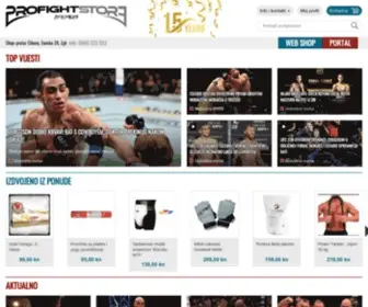 Profightstore.hr(Borilačka oprema) Screenshot