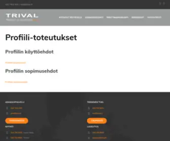 Profiili.fi(Profiili-toteutuksia) Screenshot