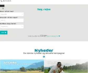 Profil-Rejser.dk(Profil Rejser) Screenshot