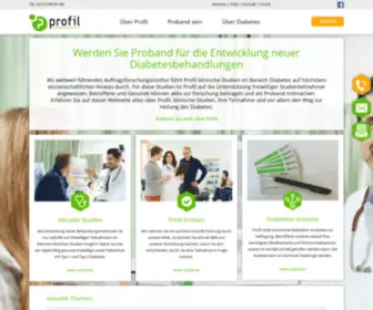 Profil.de(Profil sucht Sie als Proband) Screenshot