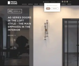 Profildoors.com Screenshot