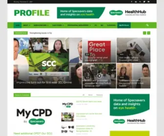 Profile-ANZ.com(Specsavers ProFile) Screenshot