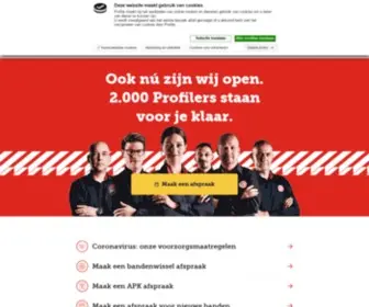 Profile.nl(Banden en onderhoud) Screenshot
