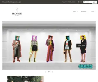 Profilefashion.com(Profile Fashion) Screenshot