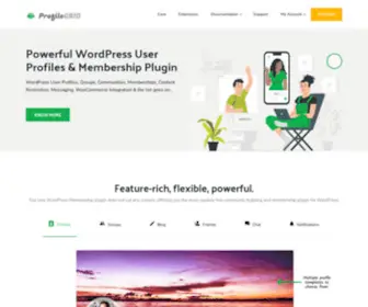 Profilegrid.co(WordPress User Profiles) Screenshot