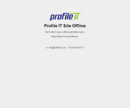 Profileit.co.uk(Profileit) Screenshot
