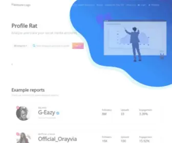 Profilerat.com(Profile Rat) Screenshot