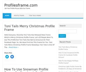 Profilesframe.com(Set Your Profile Picture With Our Frame) Screenshot